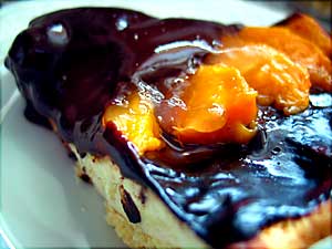 şeftalili tart