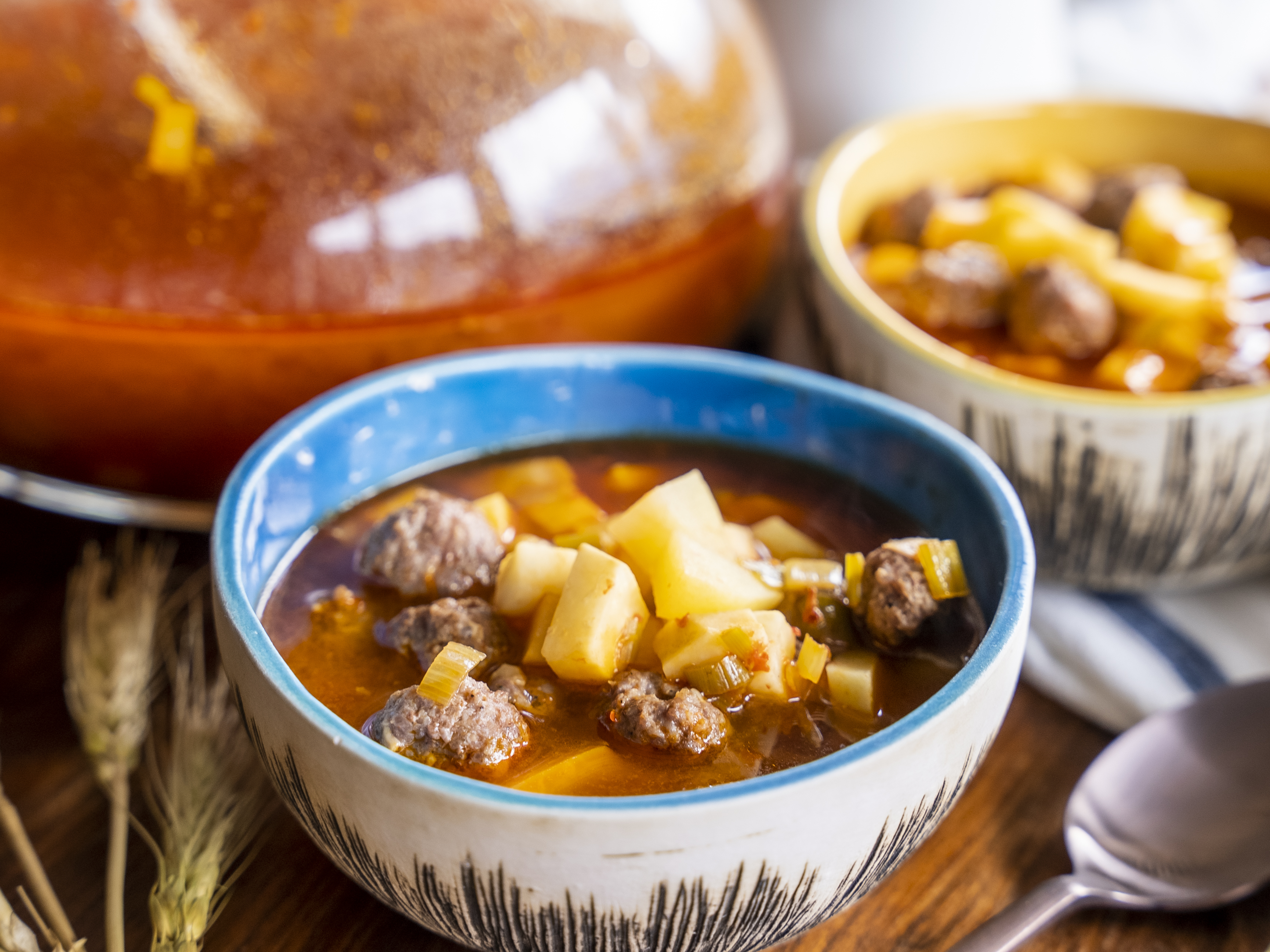 Köfteli Nohutlu Kış Çorbası