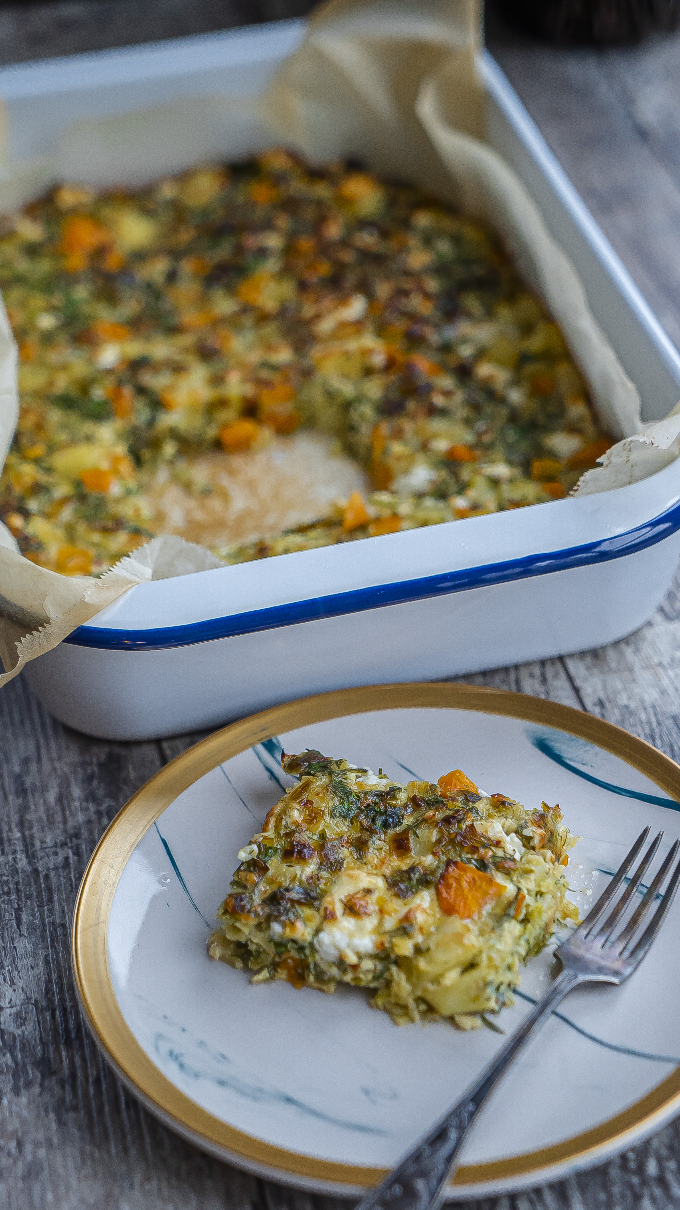 Fırında Peynirli Pırasa (Videolu Tarif)