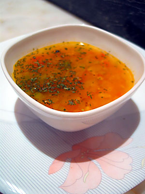 şehriyeli mercimek çorbası