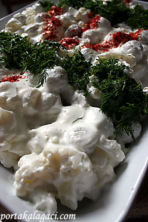 Karakız Köfteli Karnabahar Salatası