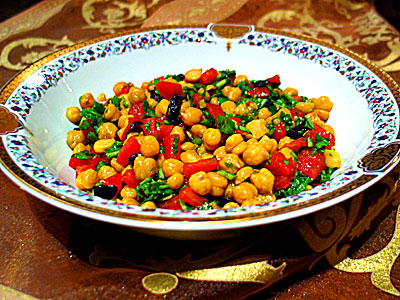 nohut salatası