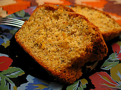 portakallı ve haşhaşlı kek