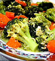 marine edilmiş brokoli