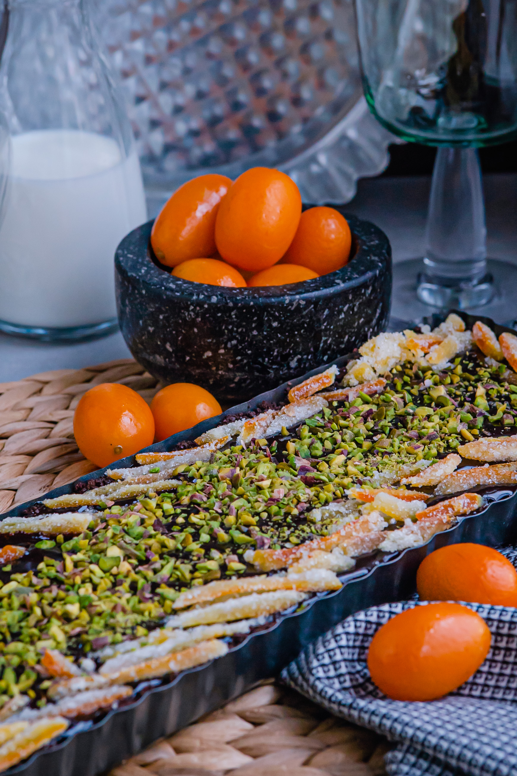 Portakallı Çikolatalı Tart (Videolu Tarif)