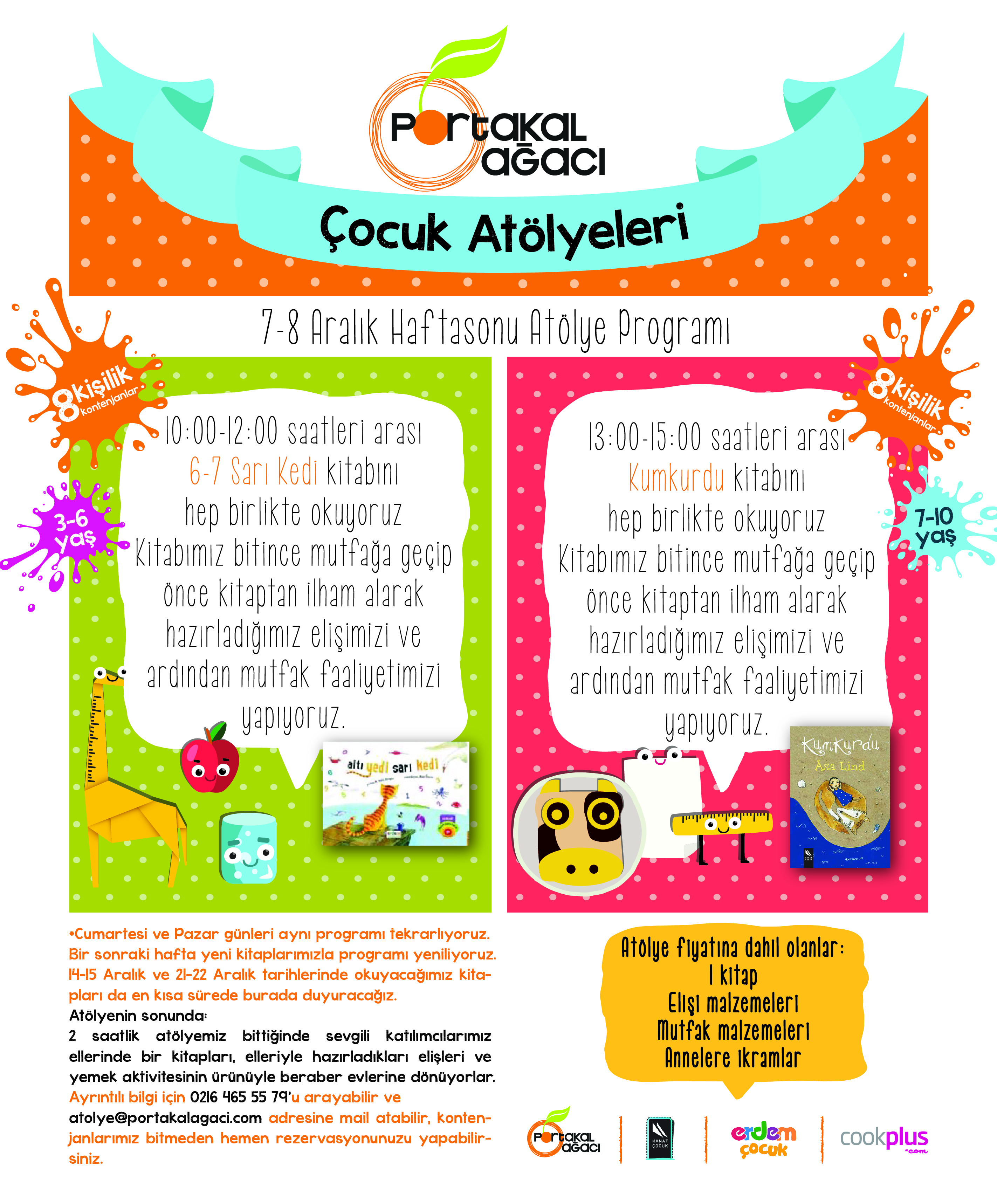 Atölyeler Başlıyor!