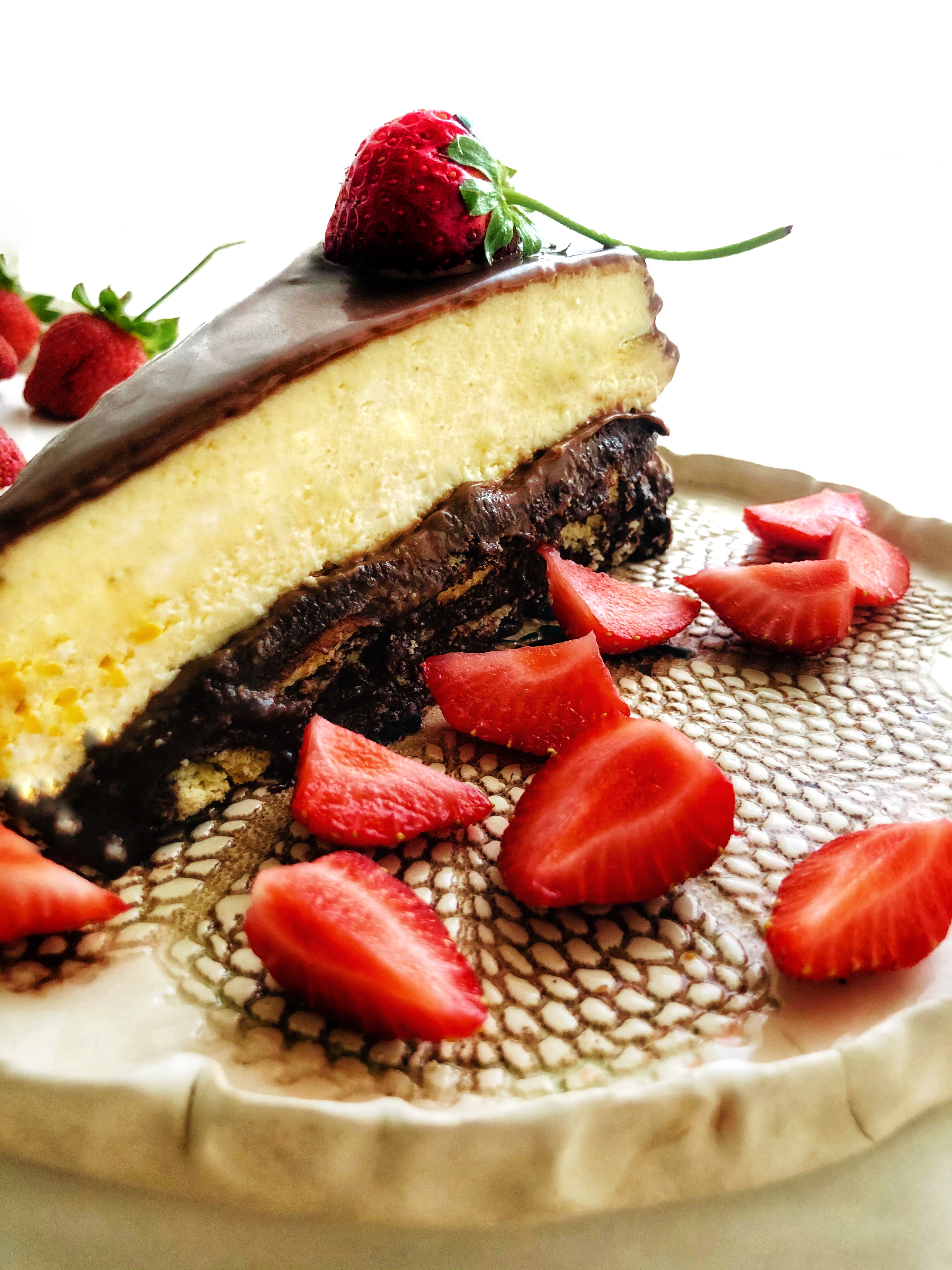 Mozaik Pastalı Cheesecake